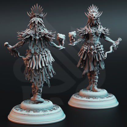 Driga Blood Mage Miniature | FantasyForge Romania
