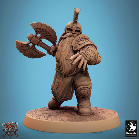 Dwarf Warrior - Axe