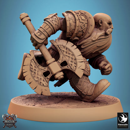 Dwarf Warrior - Axe