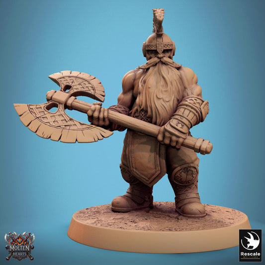 Dwarf Warrior - Big Axe