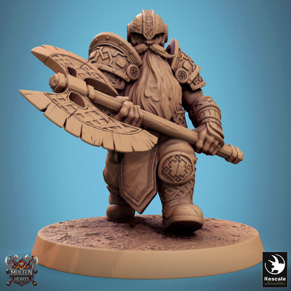 Dwarf Warrior - Big Axe