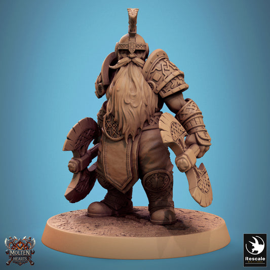 Dwarf Warrior - Dual Axe