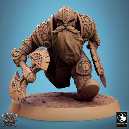 Dwarf Warrior - Dual Axe