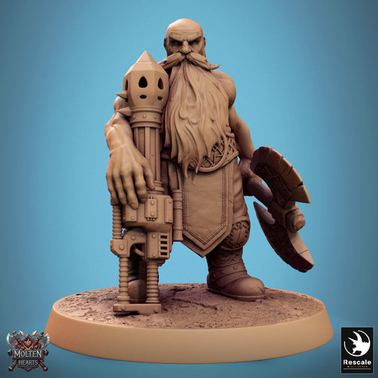 Dwarf Warrior - Flamethrower