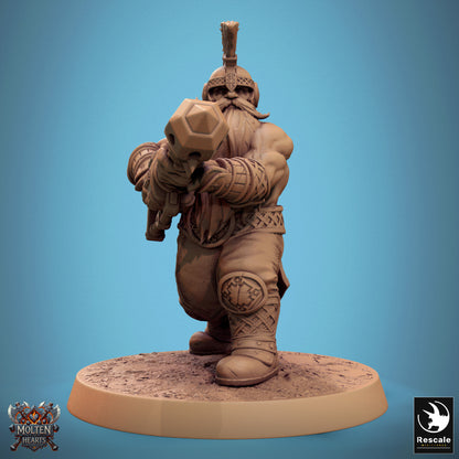 Dwarf Warrior - Flamethrower