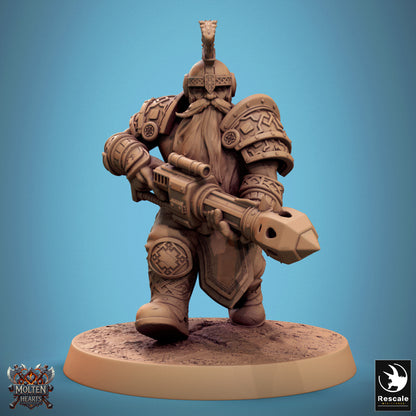 Dwarf Warrior - Flamethrower