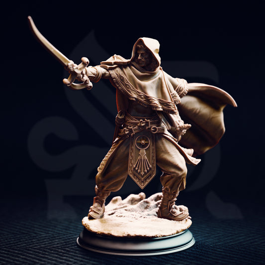 Elwahid - Sword of the Sands // DND Miniature