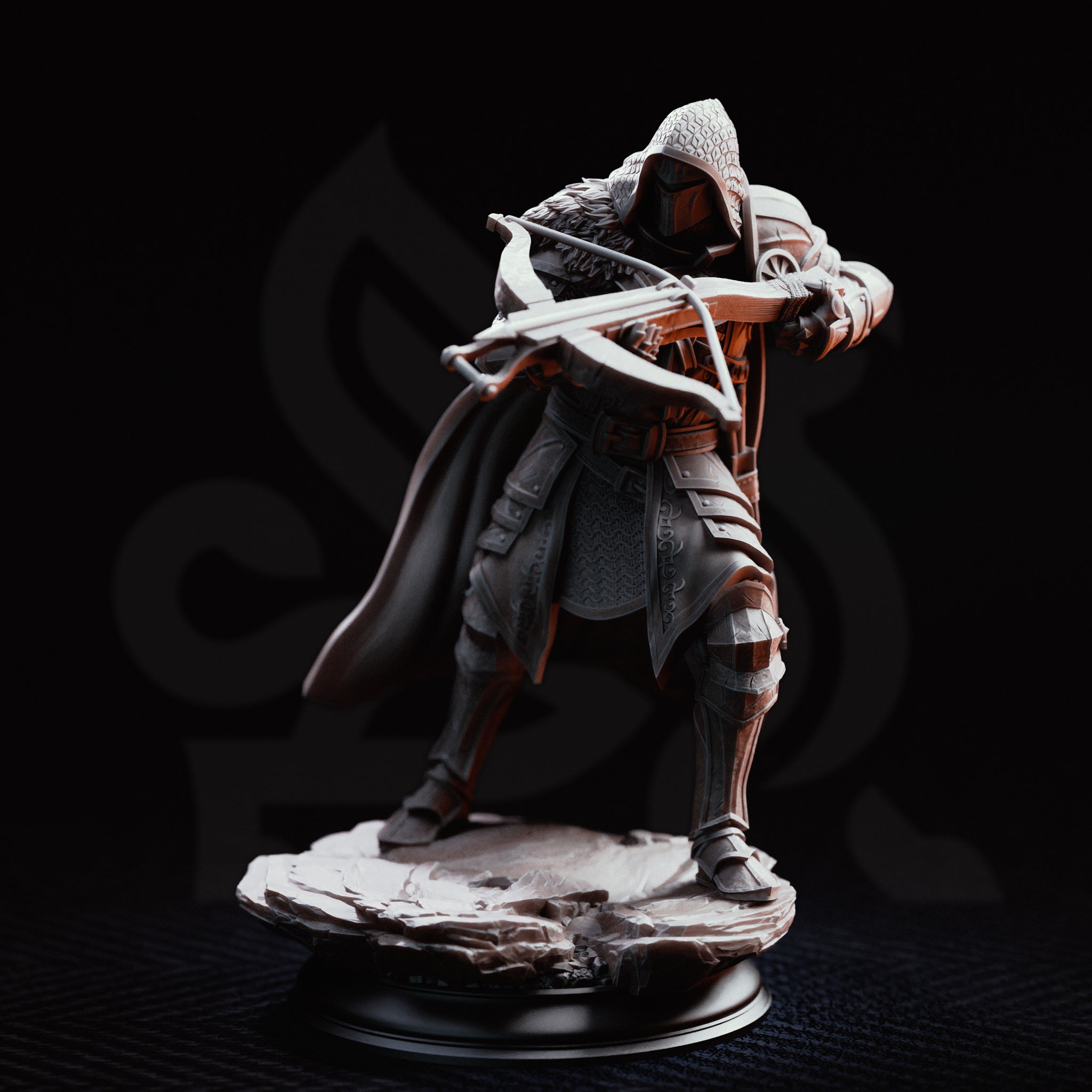 Erik of the Scarlett Road - Crossbow Knight // D&D Miniature