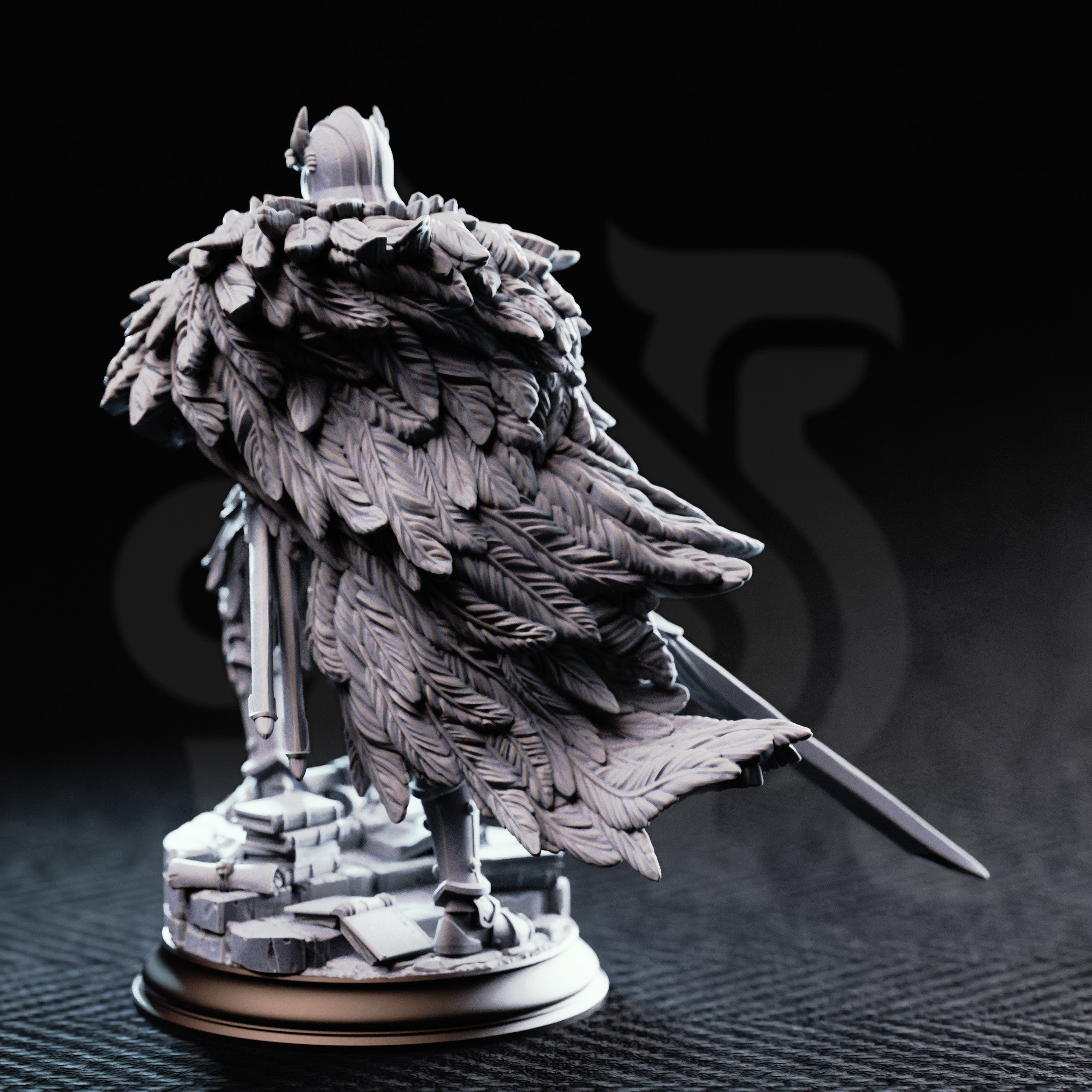 Eulysses the Eversighted - Knight of the Owl // D&D Miniature
