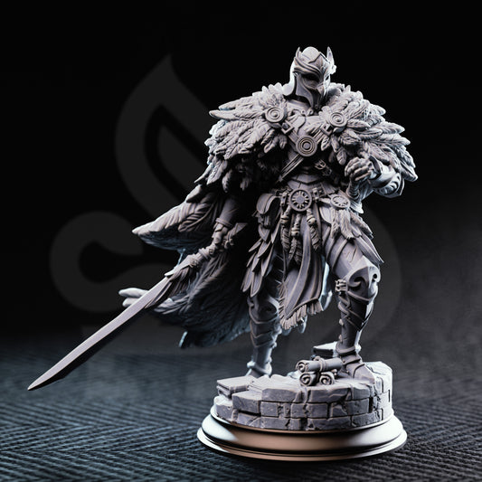 Eulysses the Eversighted - Knight of the Owl // D&D Miniature