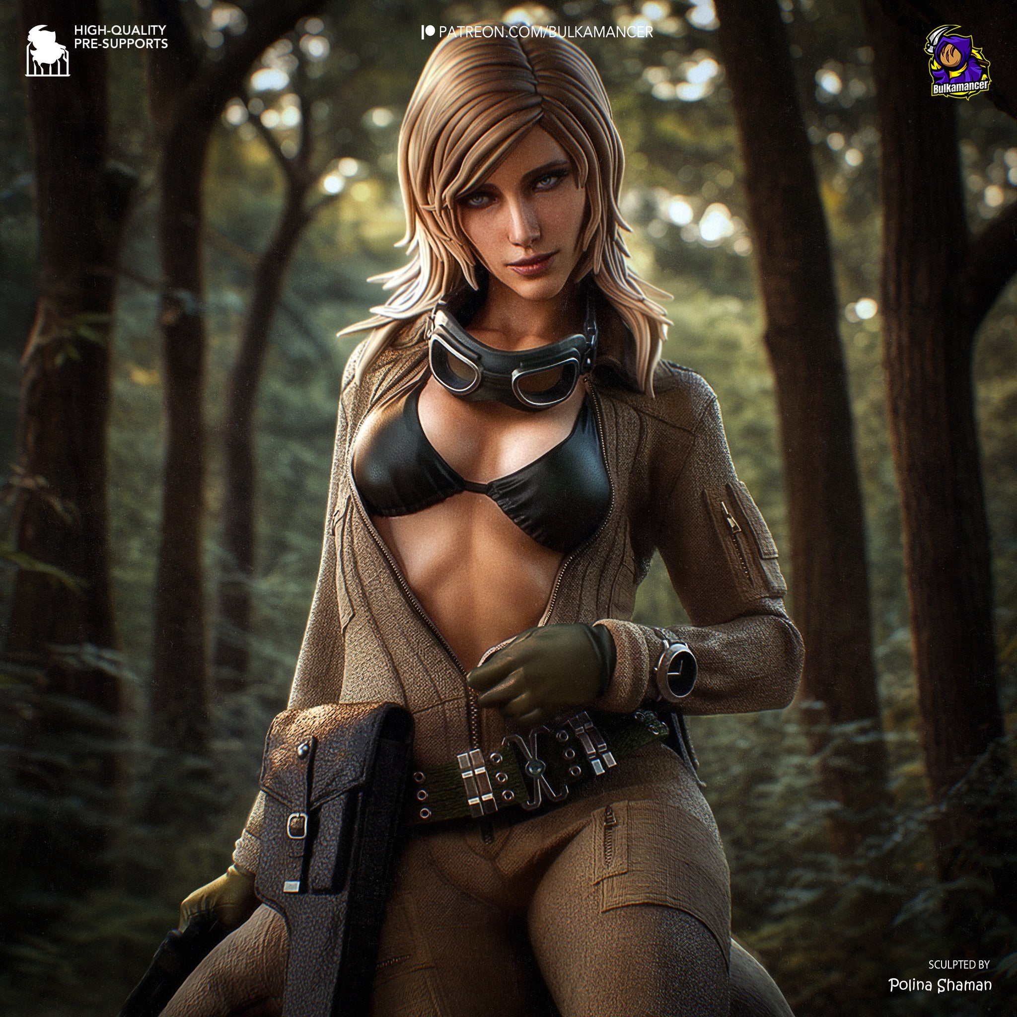 EVA (Metal Gear Solid Delta) - Figurine
