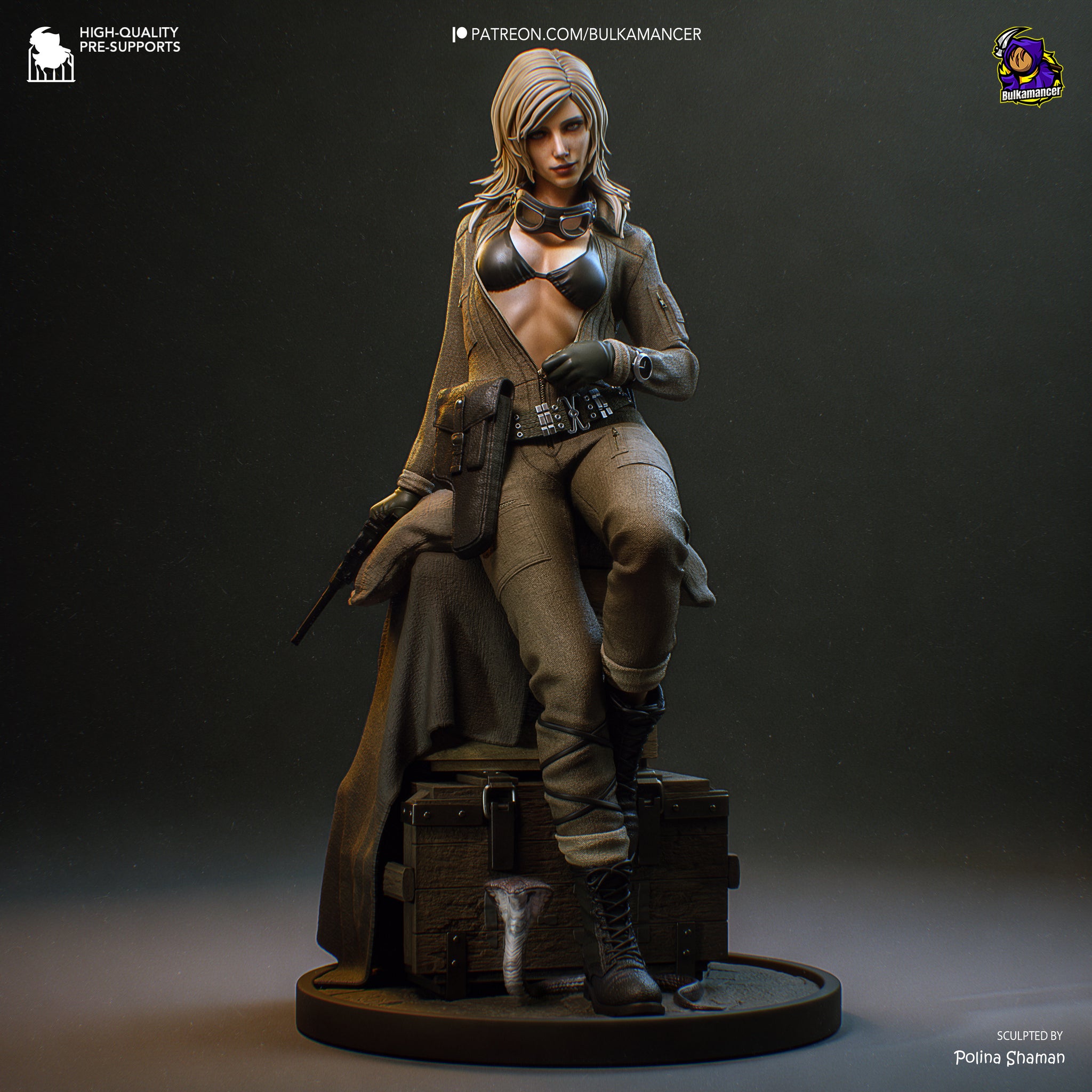 EVA (Metal Gear Solid Delta) - Figurine