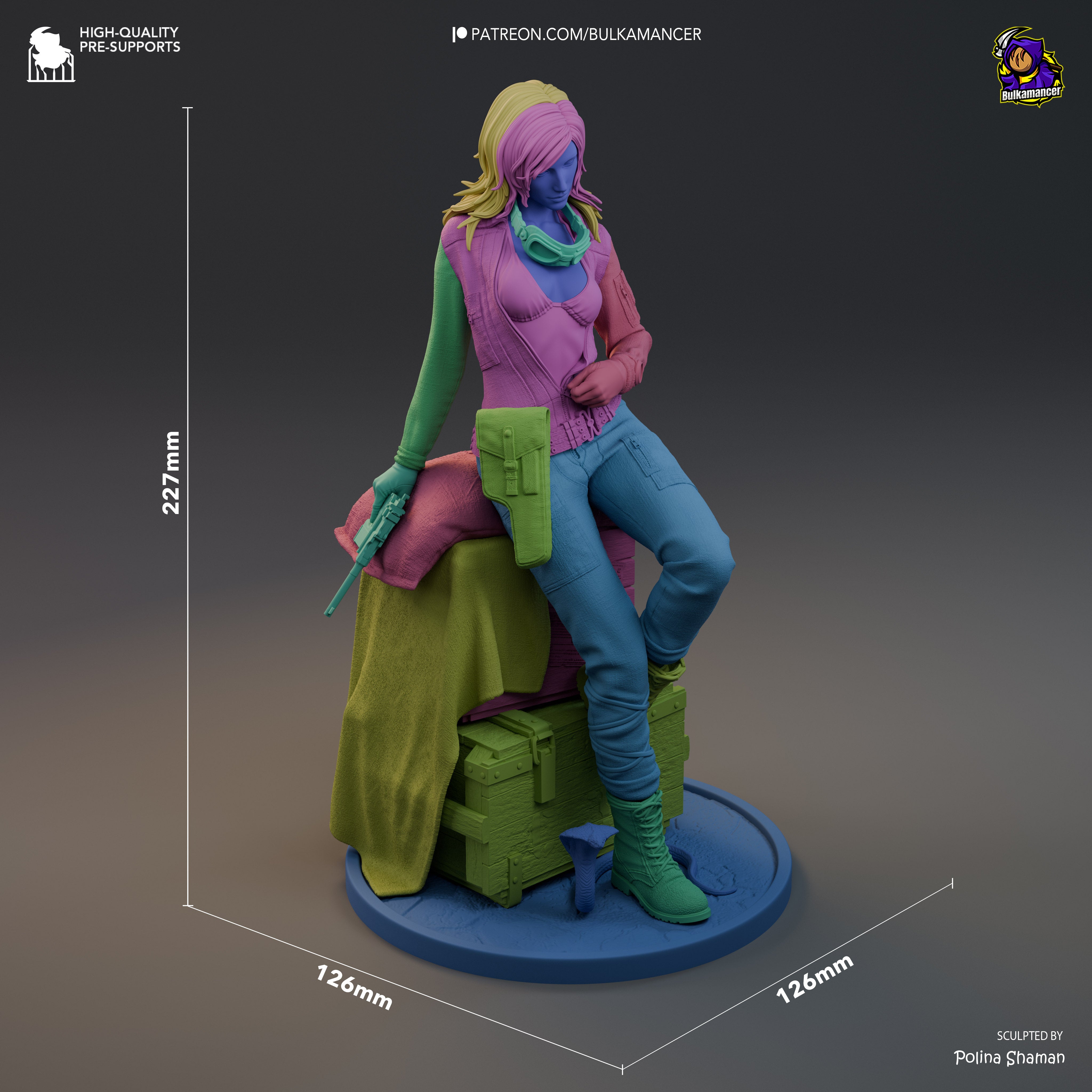 EVA (Metal Gear Solid Delta) - Figurine