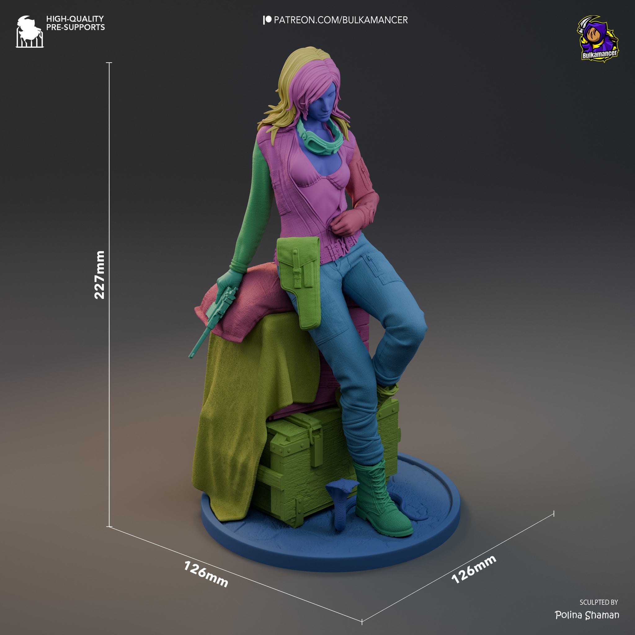 EVA (Metal Gear Solid Delta) - Figurine