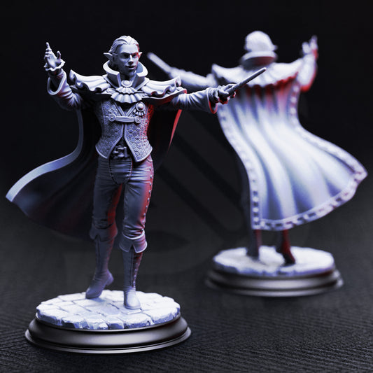 Ferdinand Vandame - Vampire Virtuoso - Unmasked / 25mm - Miniature