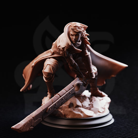 Firenzia Fireblood - Fire Elementalist Fighter