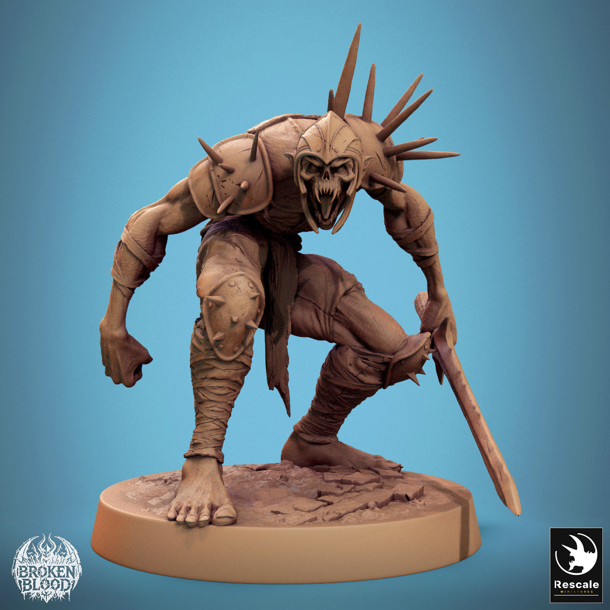 Ghoul Ravager - Soldier - B / 25mm - Miniature