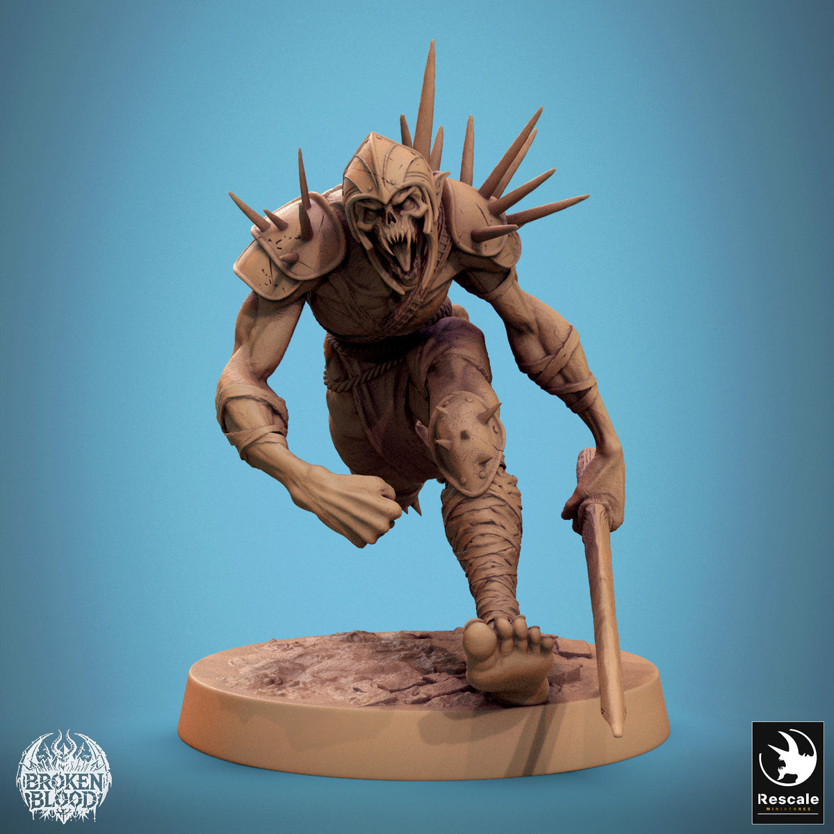 Ghoul Ravager - Soldier - C / 25mm - Miniature