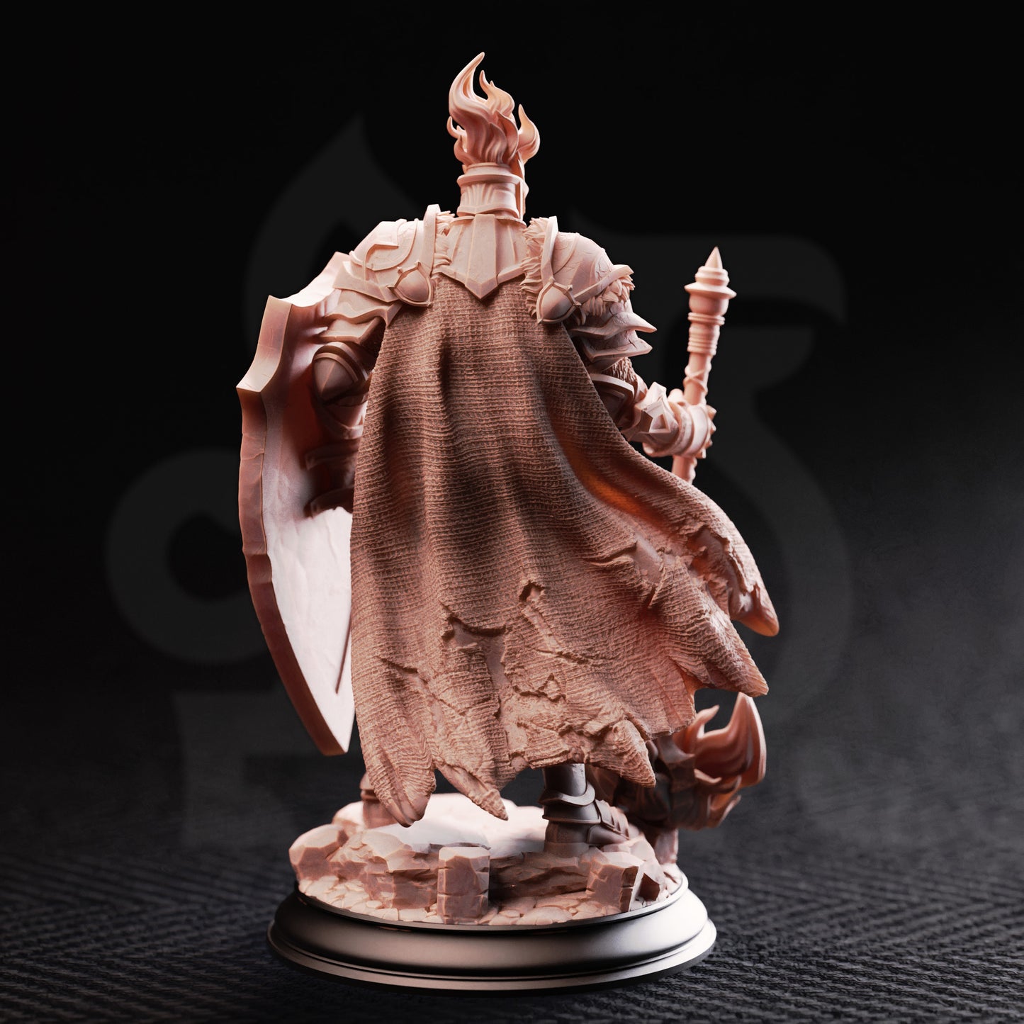 Glancalion - Paladin of the First Flame // D&D Miniature