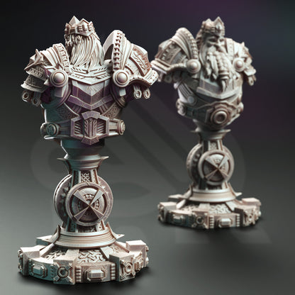 Goredrain Stonehand - Dwarven General BUST
