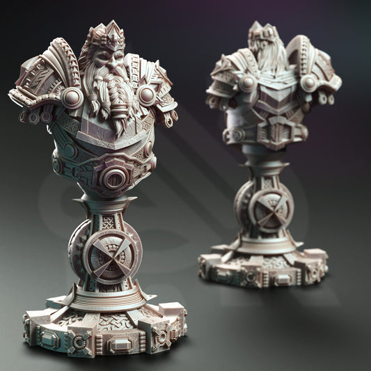 Goredrain Stonehand - Dwarven General BUST