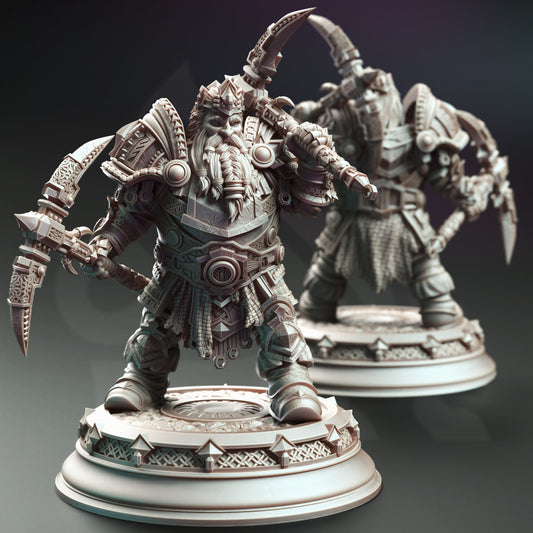Goredrain Stonehand - Dwarven General