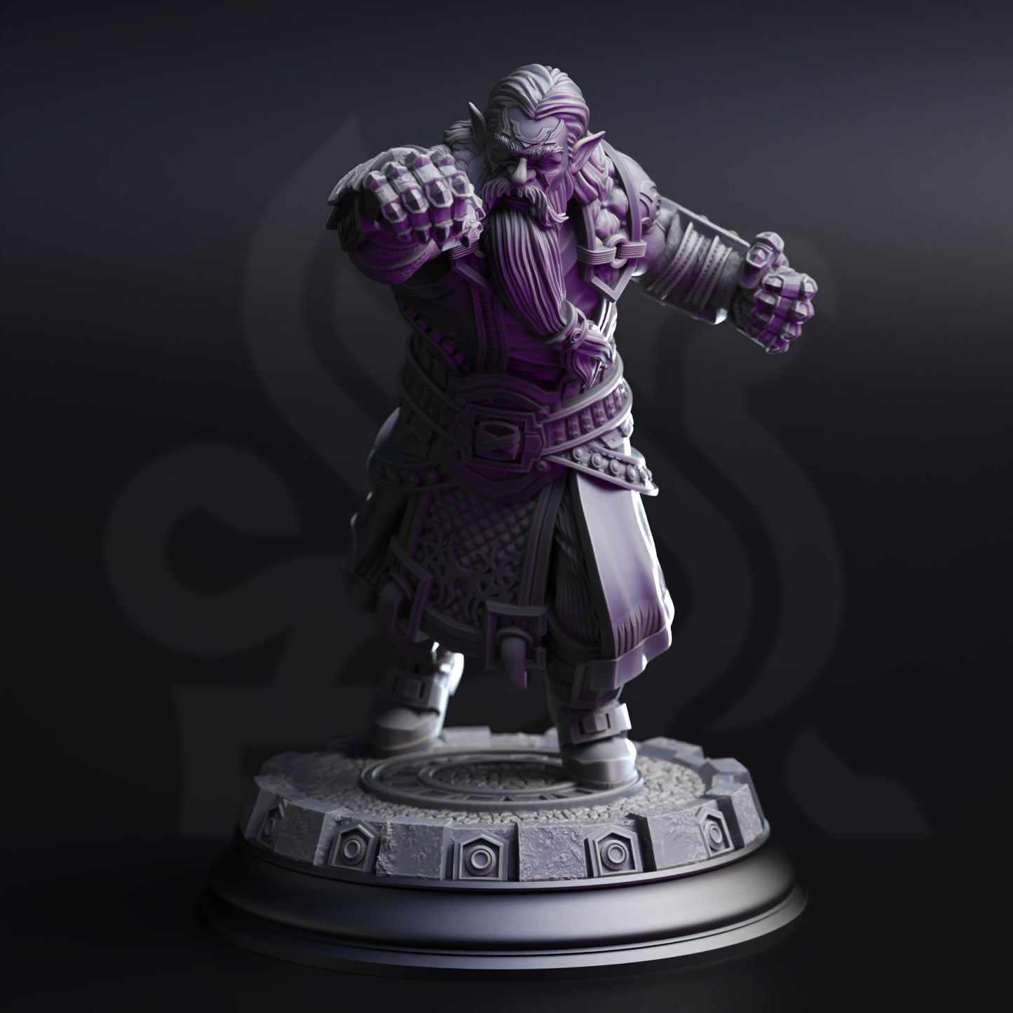 Gruthdin - Dark Dwarf Boxer