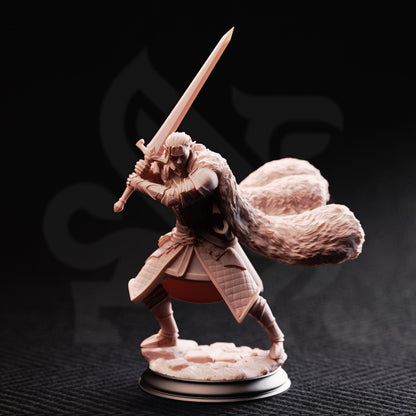 Harias of the Borderlands - Elven Fighter // D&D Miniature