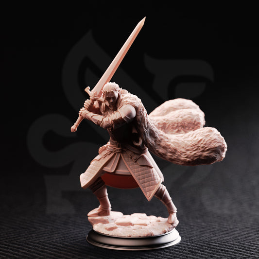 Harias of the Borderlands - Elven Fighter // D&D Miniature