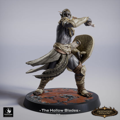 Deepwood Hollow Dark Elves // D&D Miniatures