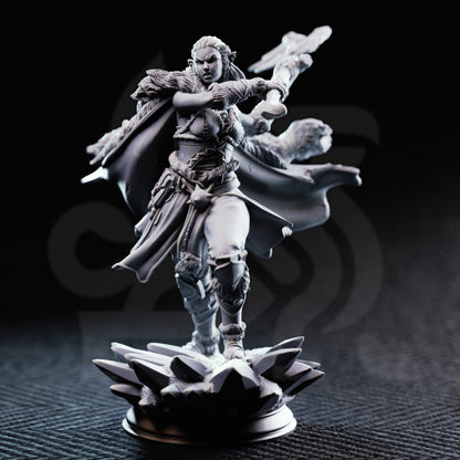 Ice Heart - Colossal Barbarian // D&D Miniature