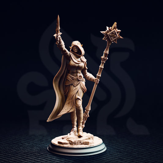 Ilisyia of the Tower Dunes - Desert Cleric // DND Miniature