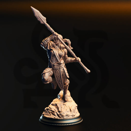 Illyria Spineshatter - Half Dragon Barbarian