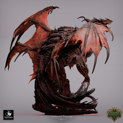 Tiamat the Queen of Dragons // DND Miniature