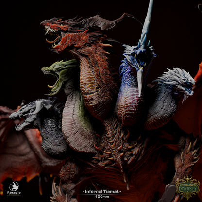 Tiamat the Queen of Dragons // DND Miniature