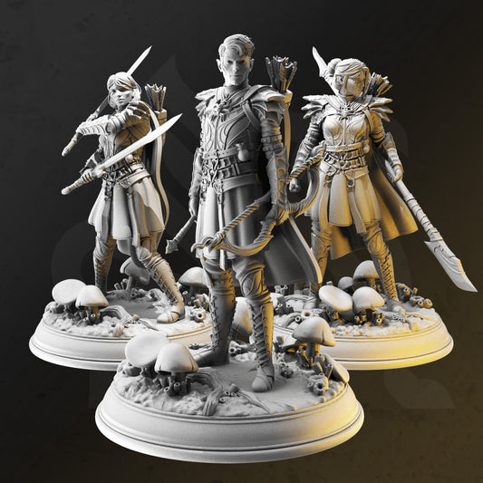 Irinax's Chosen - Drow soldiers