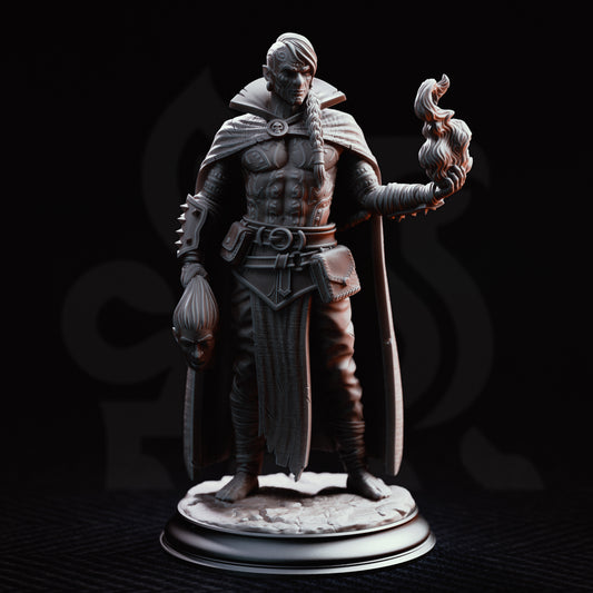 Kael the Forlorn Soul - Dark Pact Warlock // D&D Miniature