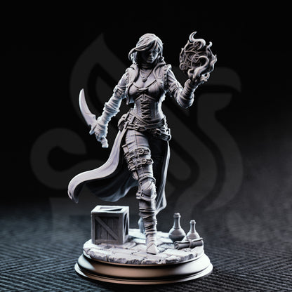Kira Solseth - Rogue of the Arcane // D&D Miniature