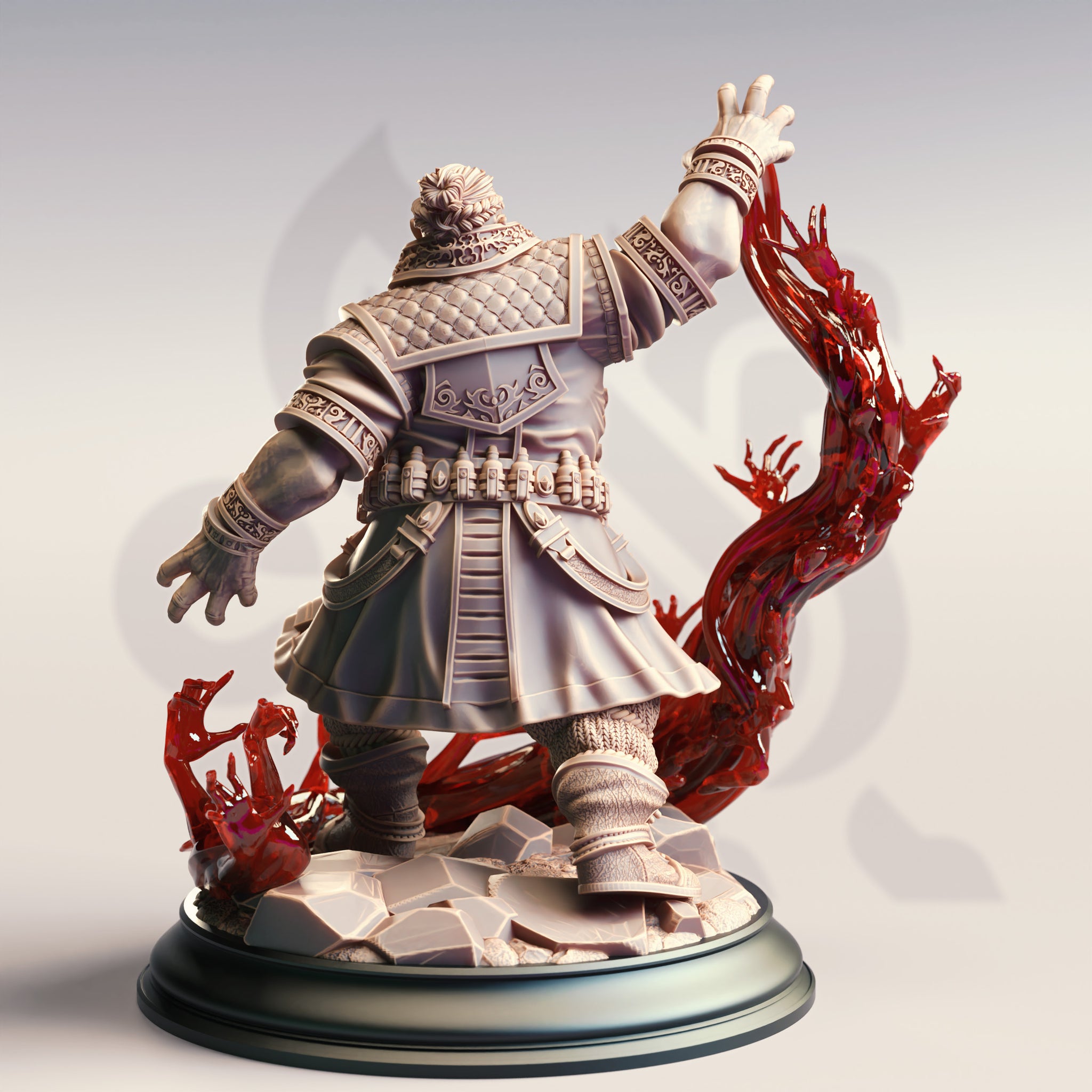 Korgrin Bloodstone - Blood Pact Warlock - Miniature