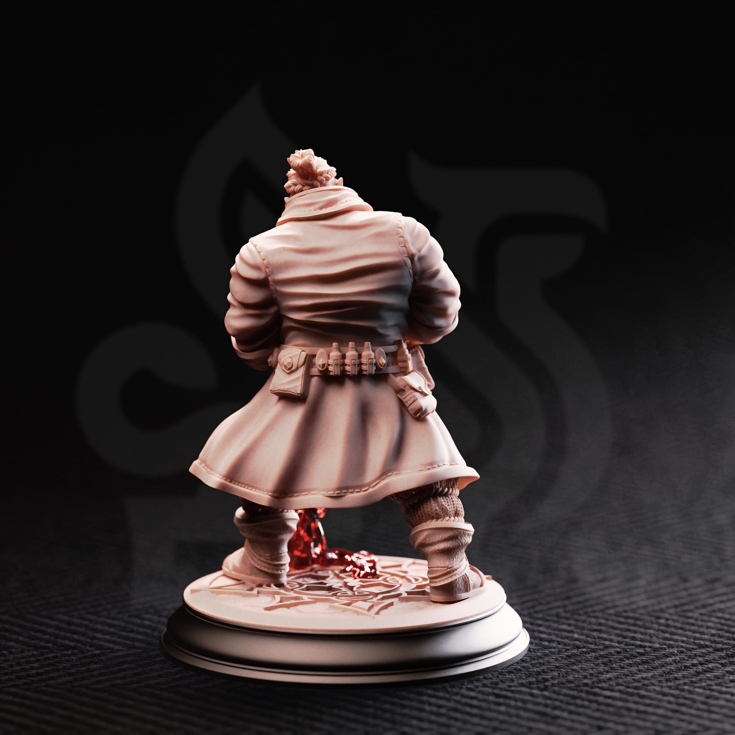 Korgrin Bloodstone - Fledgling Haemomancer // D&D Miniature