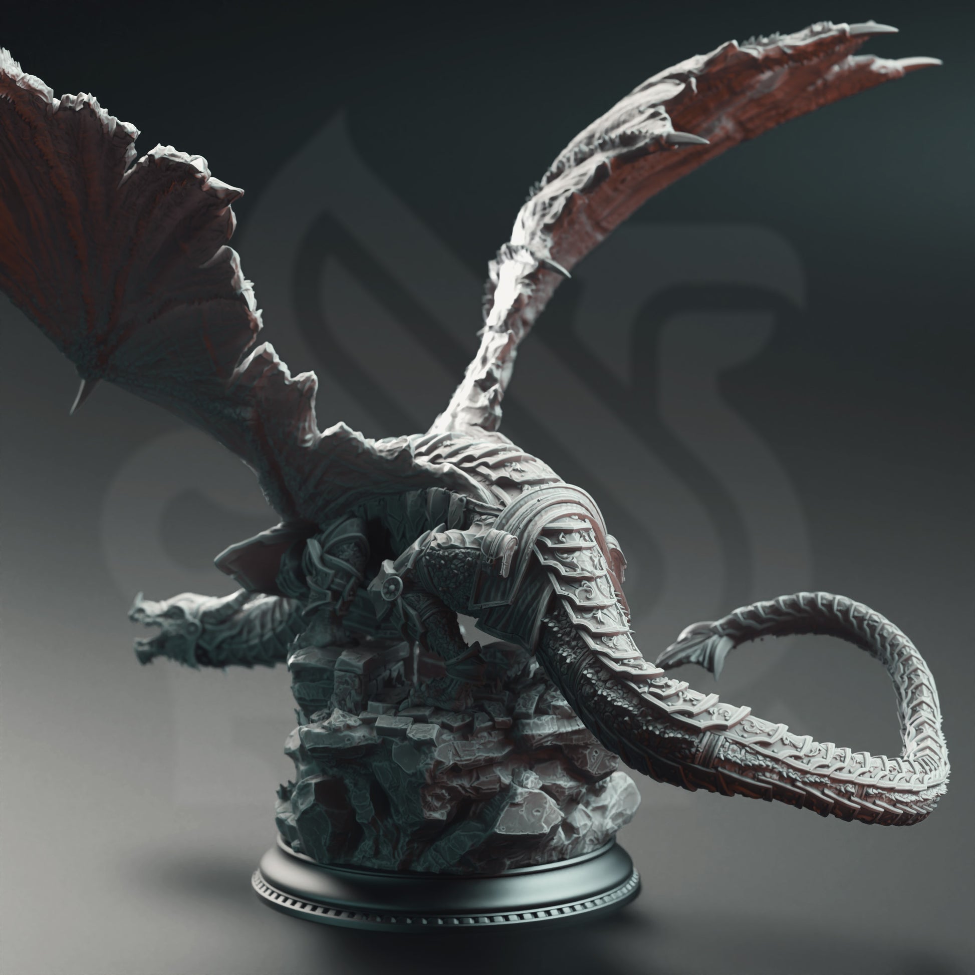 Dragon Statue Kuriazor – Sabertooth Art | FantasyForge