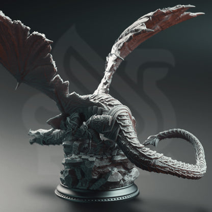 Dragon Statue Kuriazor – Sabertooth Art | FantasyForge