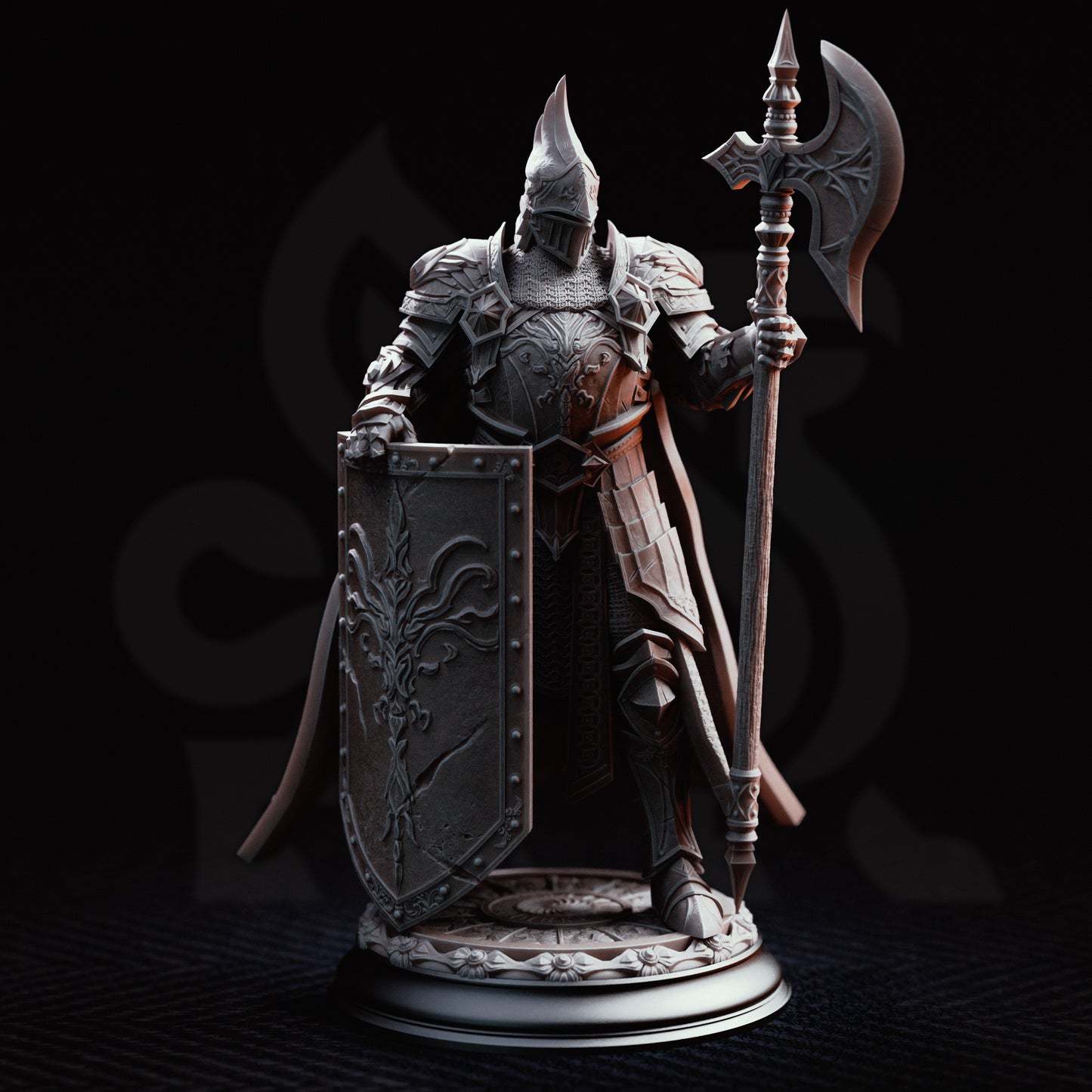 Lars von Findros - Elite Knight of the North // D&D Miniature