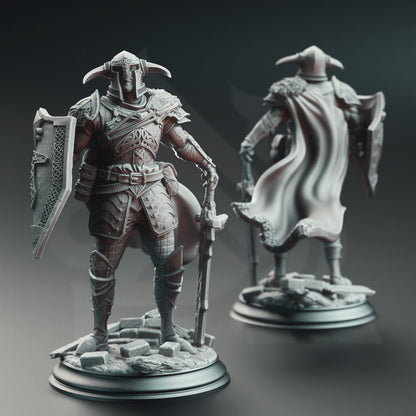 Lizarin Paladin Figure - Champion of Renmaeth | FantasyForge
