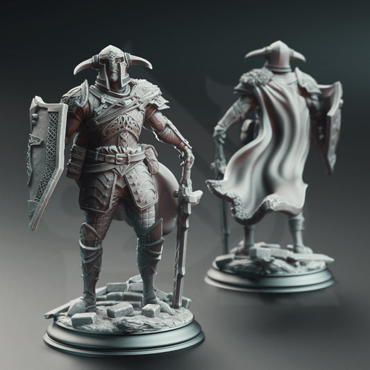 Lizarin Paladin Figure - Champion of Renmaeth | FantasyForge