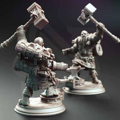 Lochren Ishtrak Hammerfist - Dwarven Blacksmith