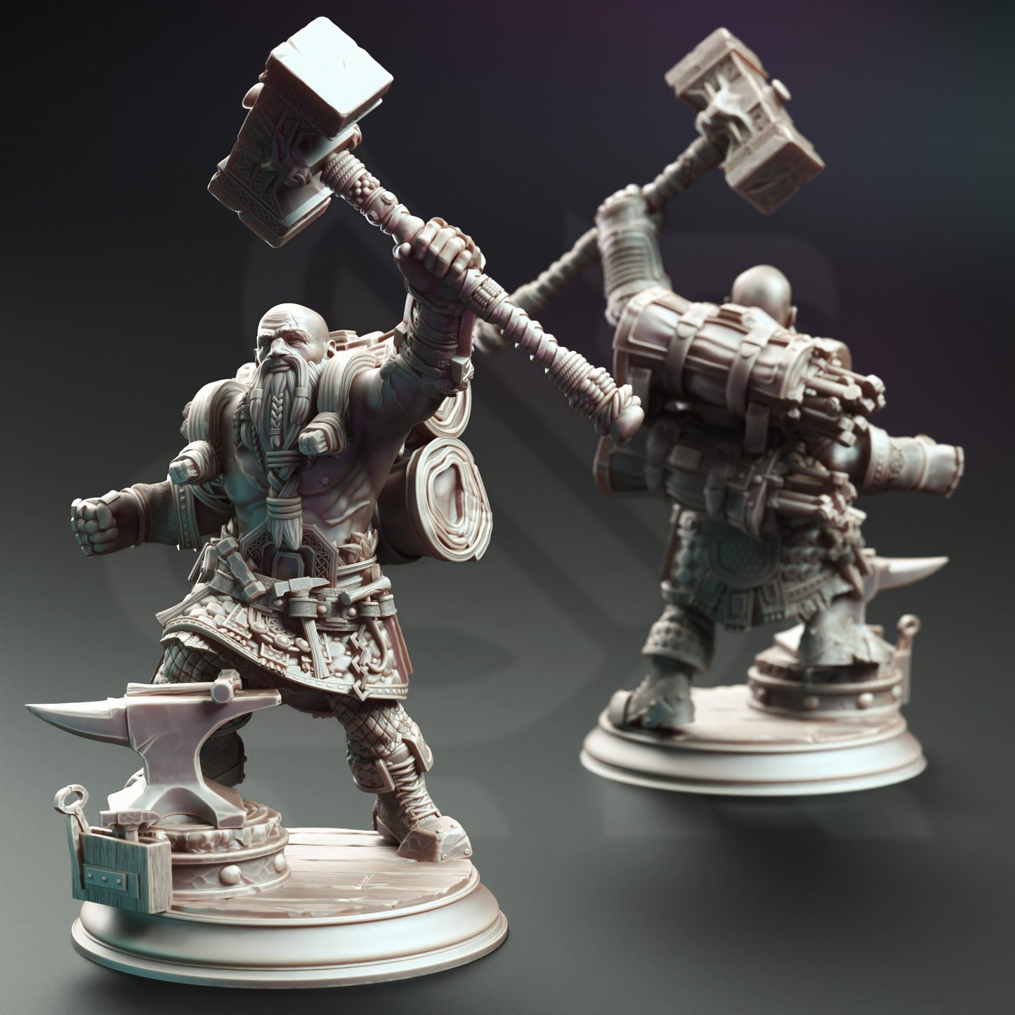 Lochren Ishtrak Hammerfist - Dwarven Blacksmith
