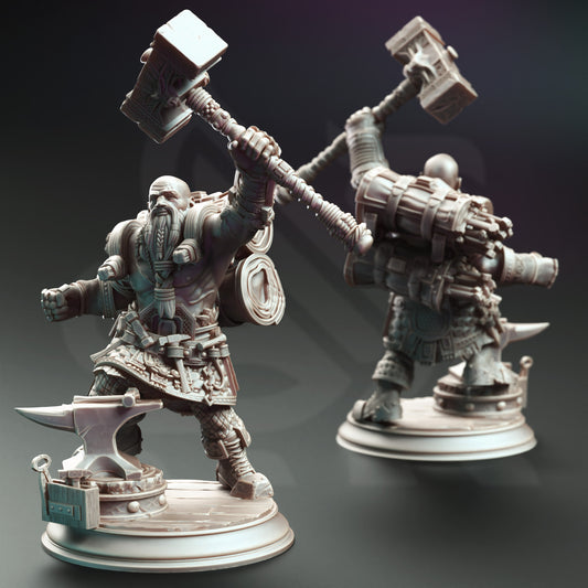 Lochren Ishtrak Hammerfist - Dwarven Blacksmith