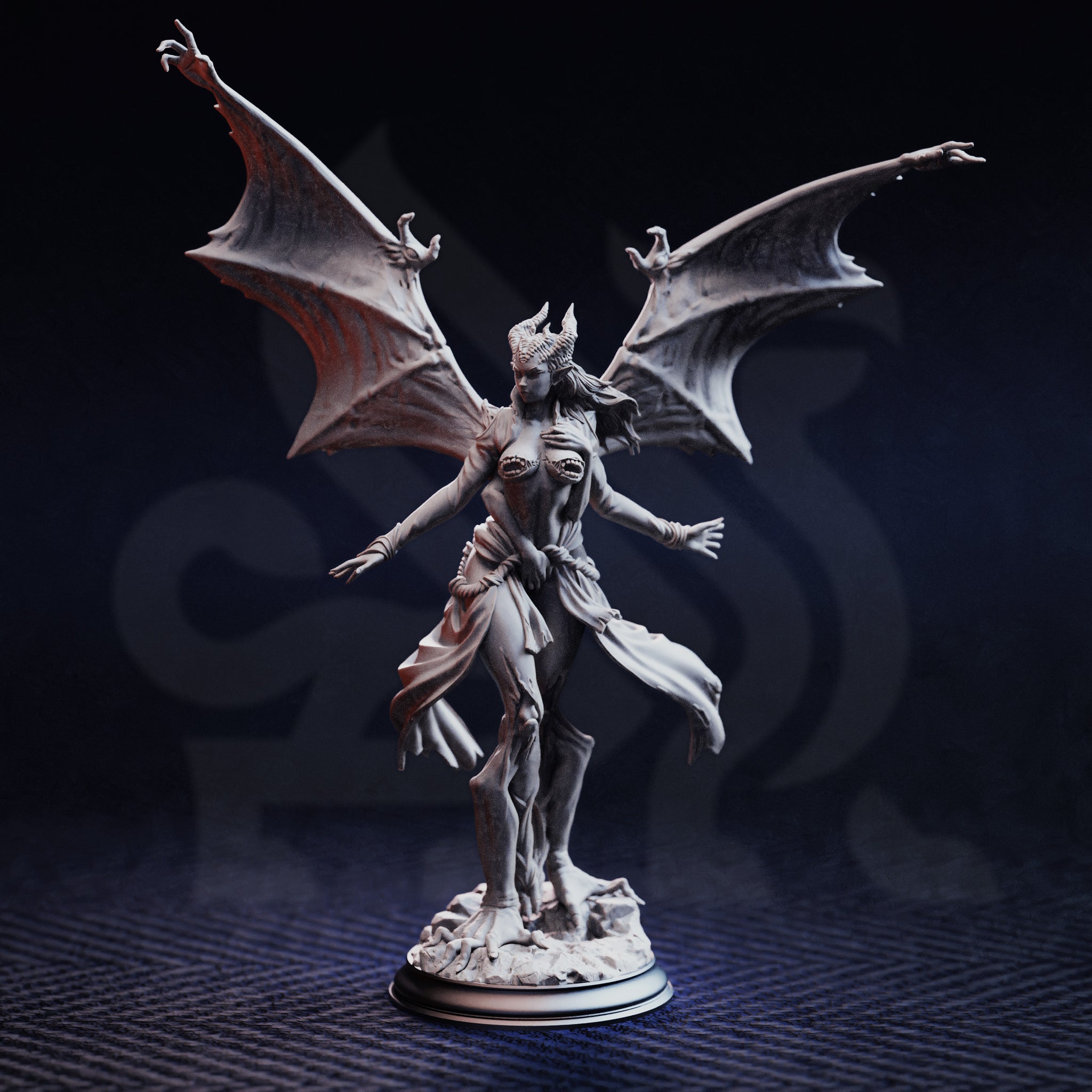 Luxuria of the Second - Devil of Lust & Hatred // D&D Miniature