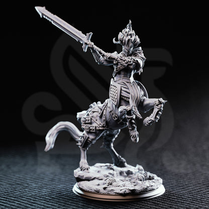 Magnus the Hateful - Centaur Warboss // D&D Miniature